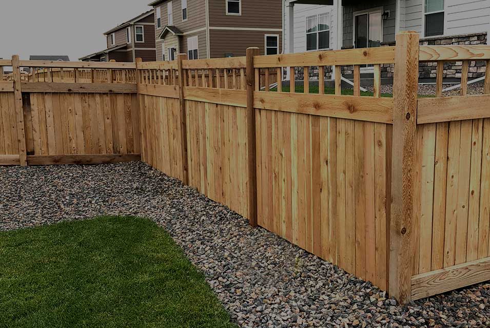 feature cedar fencing